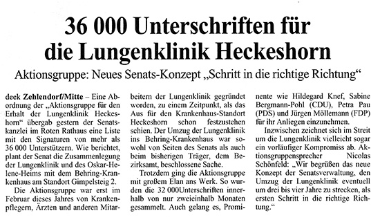 Zeitungsartikel